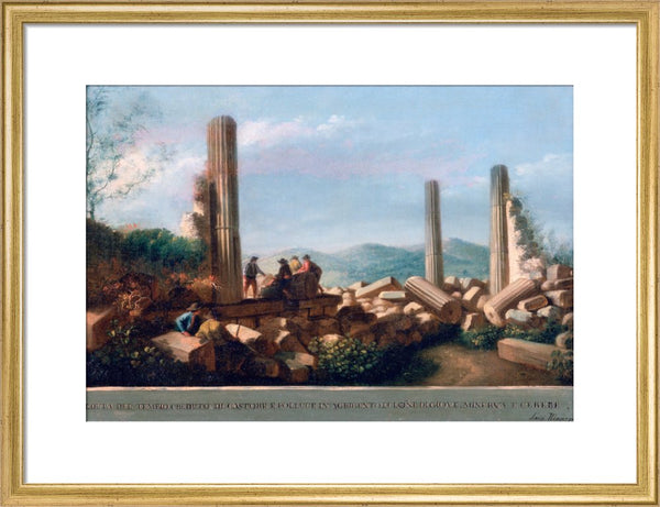 View of the Remains of the Temple (supposed to be of Castor and Pollux) in Agrigentum (5 of 6)