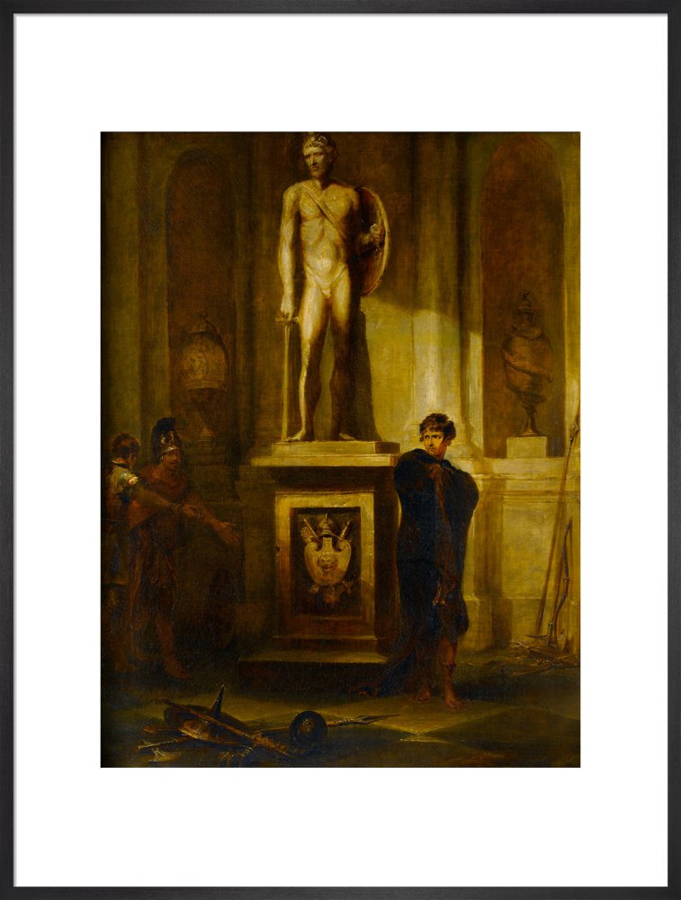 A Scene in Coriolanus, with a Portrait of the Late J. P. Kemble as Coriolanus