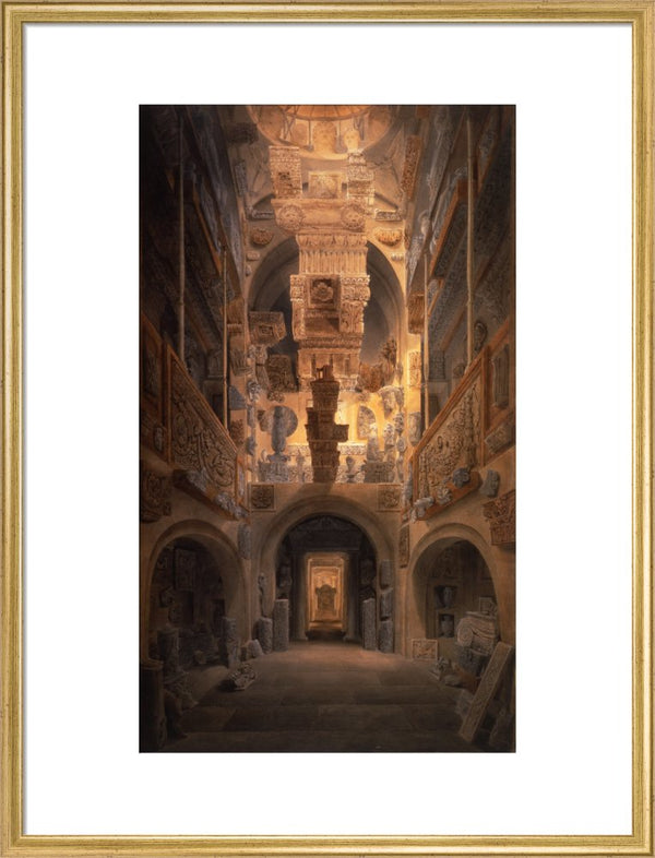 View of the Dome Area and Basement by J. M. Gandy