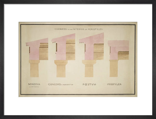 Doric Order: Cornices of Greek Buildings