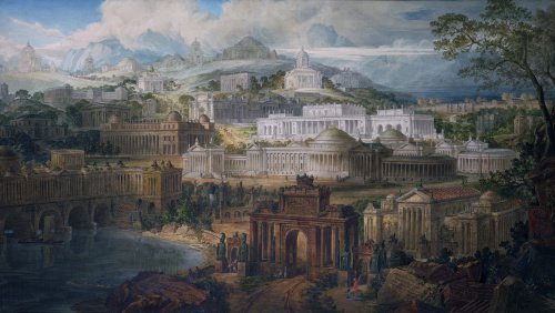 Architectural Visions of Early Fancy by J. M. Gandy