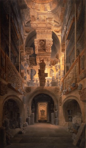 View of the Dome Area and Basement by J. M. Gandy