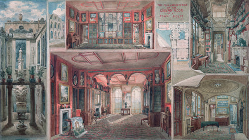 Composite view of Lincoln's Inn Fields