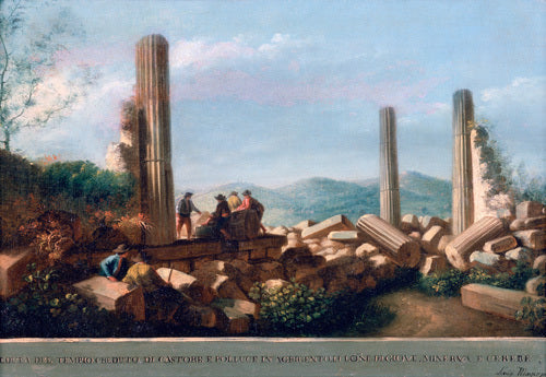 View of the Remains of the Temple (supposed to be of Castor and Pollux) in Agrigentum (5 of 6)