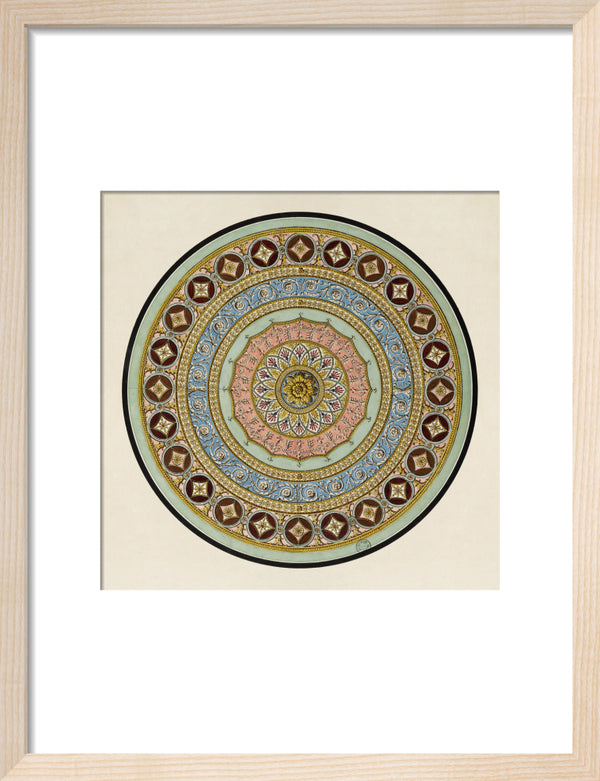 Unexecuted Manocchi Drawing for a Ceiling or a Carpet I, c1765-66