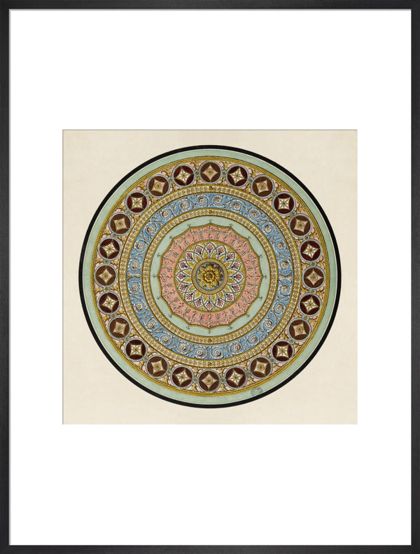 Unexecuted Manocchi Drawing for a Ceiling or a Carpet I, c1765-66