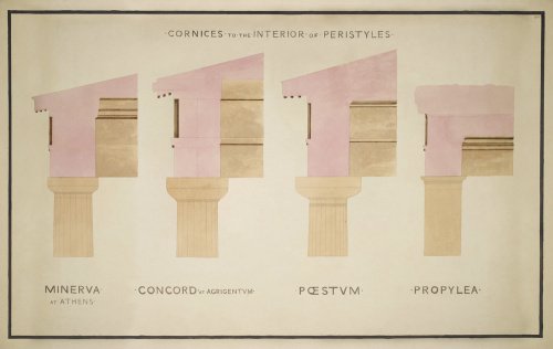 Doric Order: Cornices of Greek Buildings