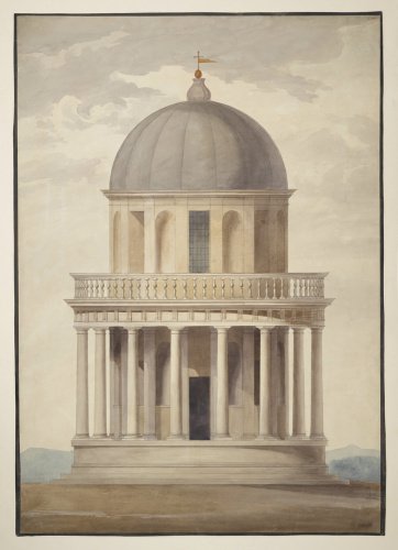 Bramante's Tempietto at the Church of San Pietro in Montorio, Rome